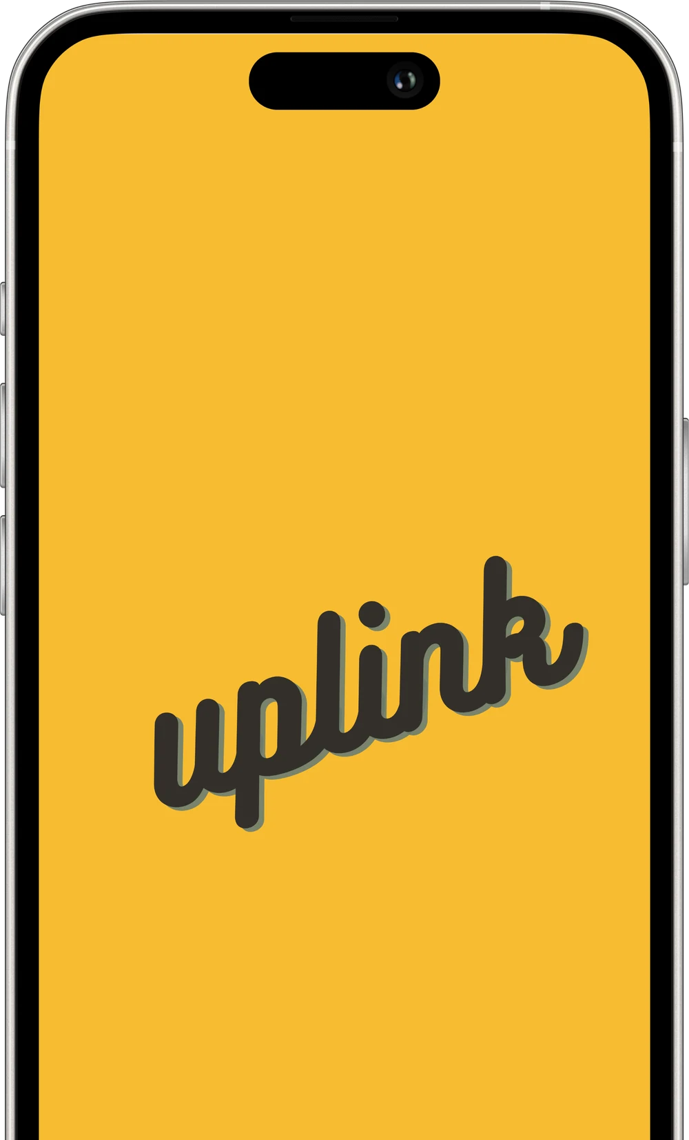 A phone showing the Uplink app